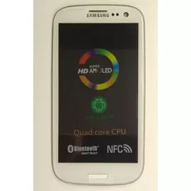 Модуль (сенсор и дисплей) Samsung Galaxy S3 I9300 с рамкой белый, MSS08083 фото 1 