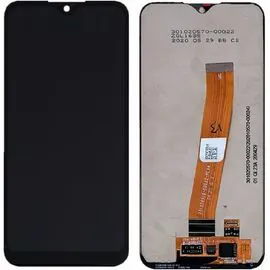 Модуль (сенсор и дисплей) Samsung A01 2020 / A015 черный (узкий разъем) Original PLS, MSS08305 фото 1 