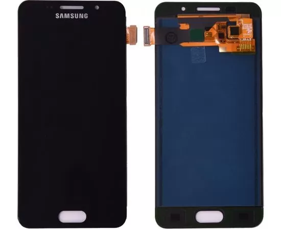 Модуль (сенсор и дисплей) Samsung A3 2016 / A310 черный ORIGINAL OLED, MSS08141 фото 1 