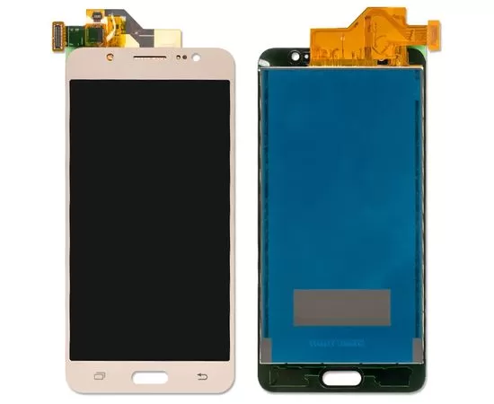 Модуль (сенсор и дисплей) Samsung Galaxy J5 2016 J510 / J510F / J510H / J510G золотой (яркость регулируется), MSS08132g фото 2 
