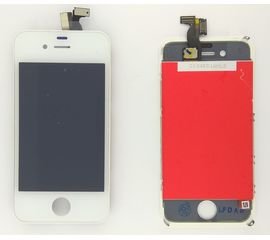 Модуль (сенсор и дисплей) iPhone 4 белый, MSS03002 фото 1 