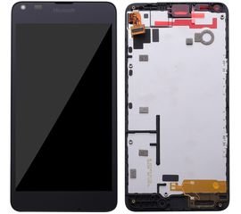Модуль (сенсор и дисплей) Nokia Lumia 640 с рамкой черный, MSS04019  фото 1 