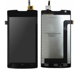 Модуль (сенсор и дисплей) Lenovo A1000 черный, MSS09152 фото 1 