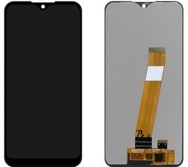 Модуль (сенсор и дисплей) Samsung A01 2020 / A015 черный (широкий разъем) Original PLS, MSS08322 фото 1 