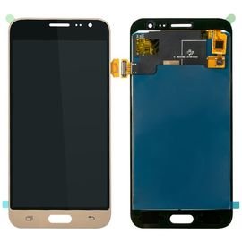 Модуль (сенсор и дисплей) Samsung Galaxy J3 2016 J320 золото (яркость регулируется), MSS08126g фото 1 
