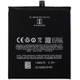 Батарея аккумулятор BT65M для Meizu MX6, BS12106 фото 1 