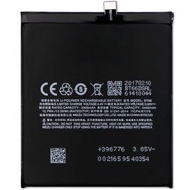 Батарея аккумулятор BT66 для Meizu Pro 6 Plus, BS12107 фото 1 