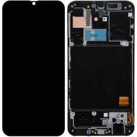 Модуль (сенсор и дисплей) Samsung A40 2019 / A405 черный с рамкой Original, MSS08334 фото 1 
