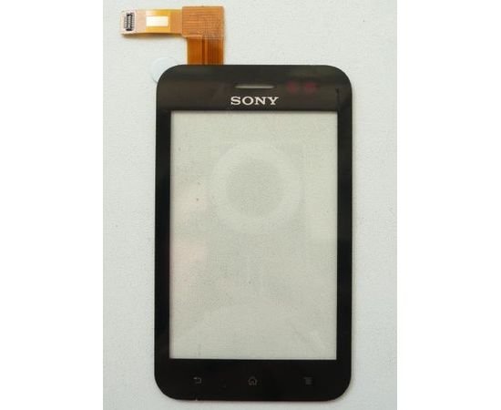 Сенсор тачскрин Sony Xperia tipo ST21i черный, SS06013 фото 1 