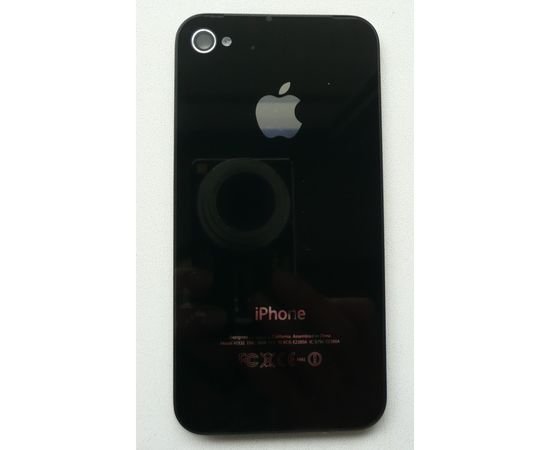 Задняя крышка iPhone 4 черная, ZS03042 фото 1 