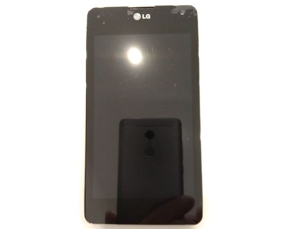 Модуль (сенсор и дисплей) LG Optimus G E975 с рамкой черный, MSS05053 фото 1 