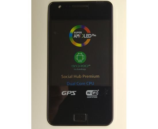 Модуль (сенсор и дисплей) Samsung Galaxy S2 I9100 ORIGINAL черный, MSS08080 фото 1 