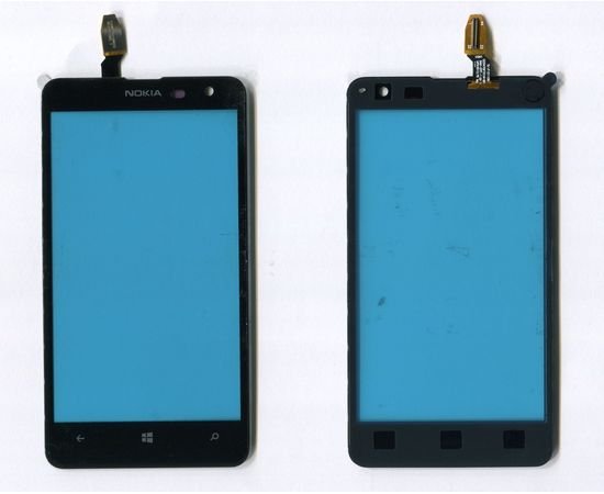 Сенсор тачскрин Nokia Lumia 625 черный, SS04007 фото 1 
