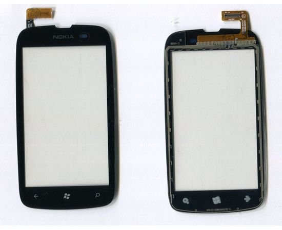 Сенсор тачскрин Nokia Lumia 610 черный, SS04013 фото 1 