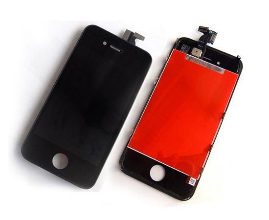 Модуль (сенсор и дисплей) iPhone 4 черный, MSS03001 фото 1 