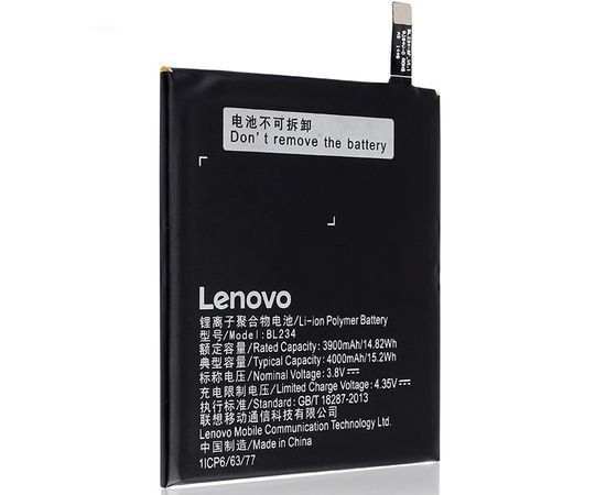 Батарея аккумулятор BL234 для Lenovo A5000 / P70 / P90 / P1m, BS09134 фото 1 
