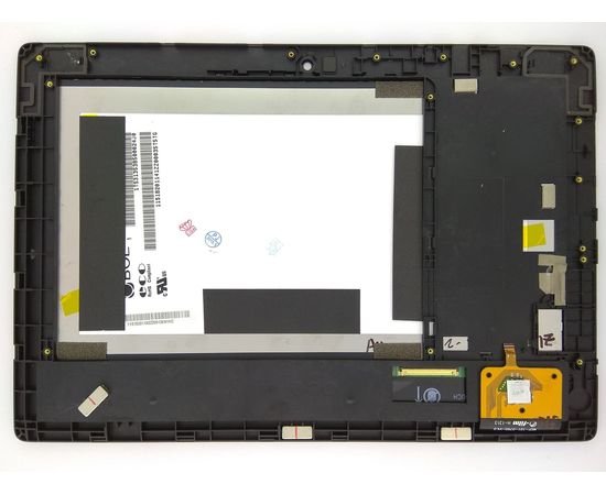 Модуль (сенсор и дисплей) Lenovo IdeaTab S6000 c рамкой черный, MT09105 фото 2 