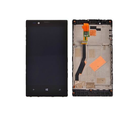 Модуль (сенсор и дисплей) Nokia Lumia 720 с рамкой черный, MSS04018 фото 2 