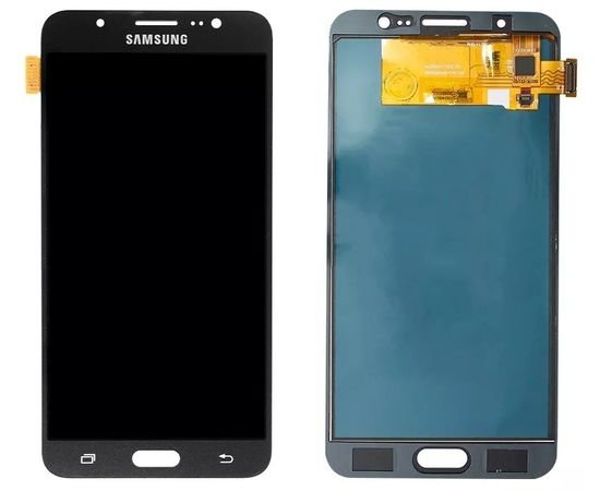 Модуль (сенсор и дисплей) Samsung Galaxy J7 2016 J710 черный (яркость регулируется), MSS08125 фото 1 