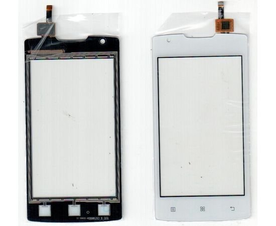 Сенсор тачскрин Lenovo A1000 смартфон белый, SS09055 фото 1 