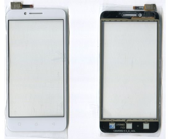 Сенсор тачскрин Lenovo A2020 Vibe C белый, SS09060 фото 1 