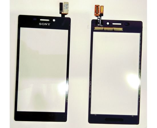 Сенсор тачскрин Sony Xperia M2 D2305 черный, SS06012 фото 2 