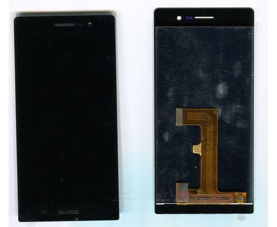 Модуль (тачскрин и дисплей) Huawei P7-L10 черный, MSS11128 фото 3 