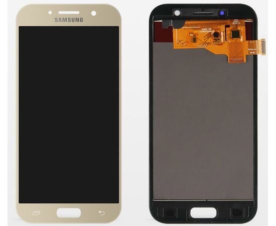 Модуль (сенсор и дисплей) Samsung A5 2017 / A520 золотой ORIGINAL OLED, MSS08156 фото 1 