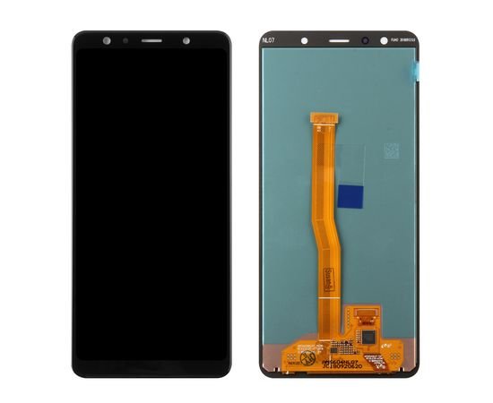 Модуль (сенсор и дисплей) Samsung A7 2018 / A750 черный OLED, MSS08182 фото 1 