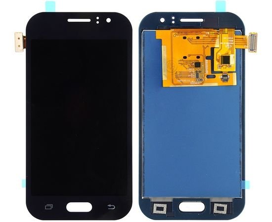 Модуль (сенсор и дисплей) Samsung J1 Ace J110 / Ace Neo J111 черный (яркость регулируется), MSS08209 фото 2 