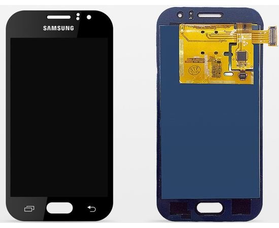 Модуль (сенсор и дисплей) Samsung J1 Ace J110 / Ace Neo J111 черный (яркость регулируется), MSS08209 фото 1 