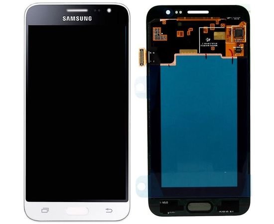 Модуль (сенсор и дисплей) Samsung Galaxy J3 2016 J320 / J320F / J320M / J320FN белый (яркость регулируется), MSS08126w фото 1 