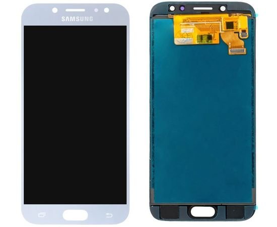 Модуль (сенсор и дисплей) Samsung J7 2017 / J730 голубой (яркость регулируется), MSS08246 фото 1 