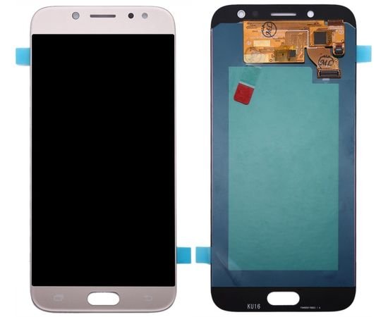 Модуль (сенсор и дисплей) Samsung J7 2017 / J730 золотой OLED ORIGINAL, MSS08249 фото 2 