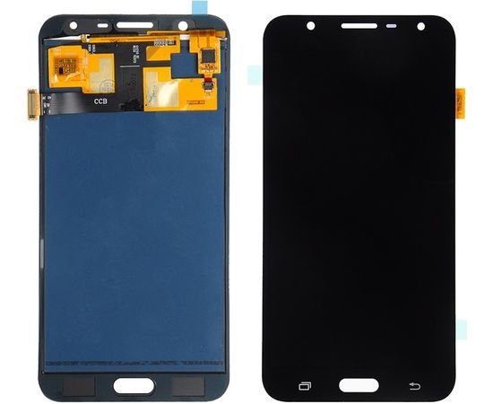 Модуль (сенсор и дисплей) Samsung J7 Neo / J701 / j700 / J7 Core черный (яркость регулируется), MSS08256 фото 2 