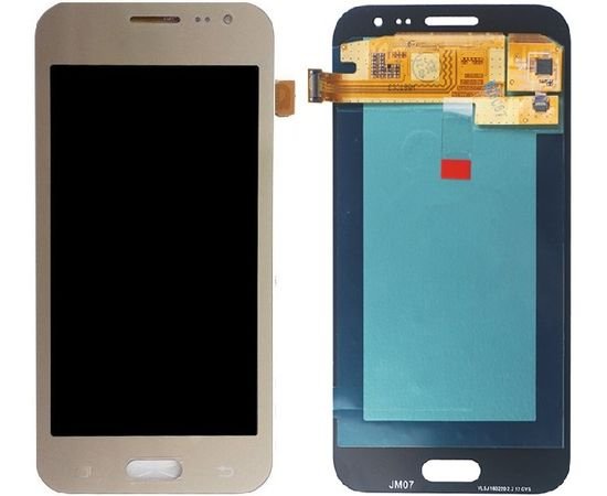 Модуль (сенсор и дисплей) Samsung J2 2015 / J200 золотой OLED ORIGINAL, MSS08227 фото 1 