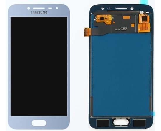 Модуль (сенсор и дисплей) Samsung J2 2018 / J250 / J2 PRO голубой (яркость регулируется), MSS08219 фото 1 