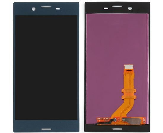 Модуль (тачскрин и дисплей) Sony Xperia XZ F8331 / F8332 синий, MSS06090 фото 1 