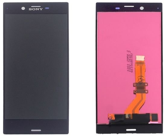 Модуль (тачскрин и дисплей) Sony Xperia XZ F8331 / F8332 черный, MSS06091 фото 2 