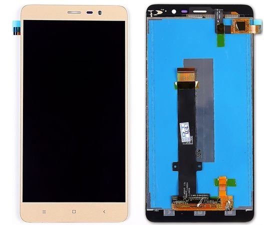 Модуль (сенсор и дисплей) Xiaomi RedMi Note 3 / RedMi 3 PRO SE версия (150 х 73 мм) золотой, MSS10077 фото 1 