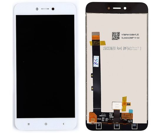 Модуль (сенсор и дисплей) Xiaomi RedMi Note 5A / RedMi Note 5A Lite / RedMi Y1 Lite белый, MSS10091 фото 1 