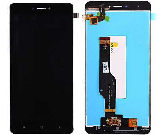 Модуль (сенсор и дисплей) Xiaomi RedMi Note 4x черный, MSS10086 фото 1 