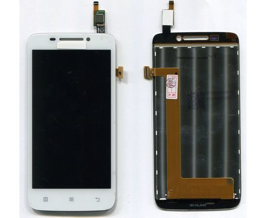 Модуль (сенсор и дисплей) Lenovo S650 белый ORIGINAL, MSS09081O фото 2 