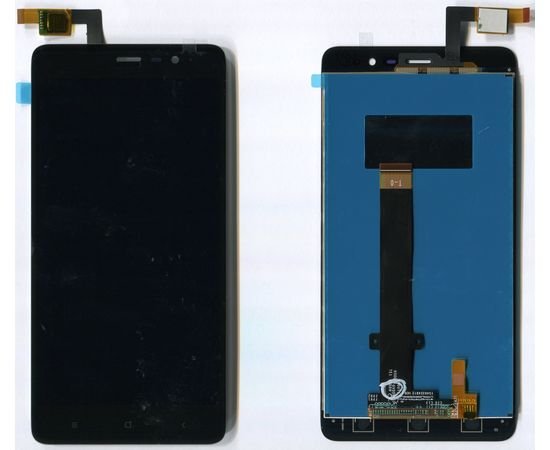 Модуль (сенсор и дисплей) Xiaomi RedMi Note 3 / Redmi 3 PRO SE версия (150  х 73 мм) черный, MSS10078 фото 2 