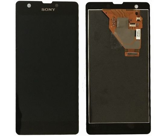 Модуль (сенсор и дисплей) Sony Xperia ZR C5502 M36h / C5503 M36i черный, MSS06068 фото 2 