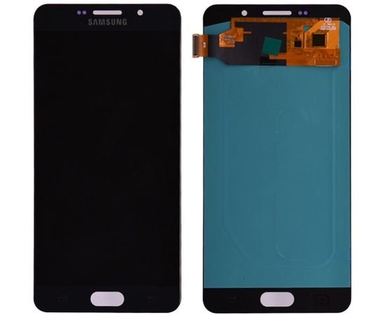 Модуль (сенсор и дисплей) Samsung A7 2016 / A710 черный ORIGINAL OLED, MSS08174 фото 1 
