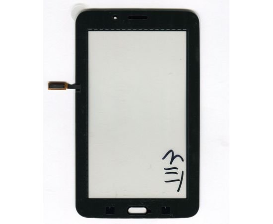 Сенсор тачскрин Samsung T110 / T111 / T113 / T115 Galaxy Tab 3 черный WiFi версия без выреза, ST08068 фото 2 