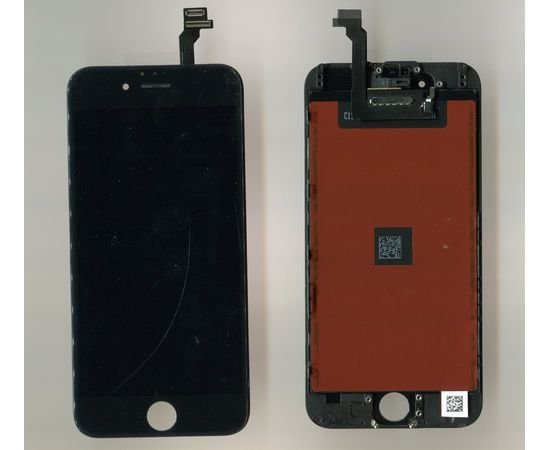 Модуль (тачскрин и дисплей) iPhone 6 черный TianMa, MSS03009TM фото 1 