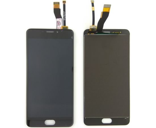 Модуль (тачскрин и дисплей) Meizu M3 Note / M681H / M681Q / M681C черный, MSS12015 фото 1 