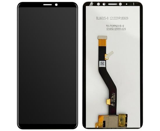 Модуль (тачскрин и дисплей) Meizu M8 Note / Meizu Note 8 черный, MSS12035 фото 2 
